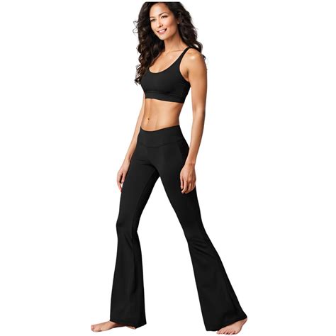 Low Rise Women Flare Yoga Pants Bootcut Yoga Pants Wide Leg Pants ...