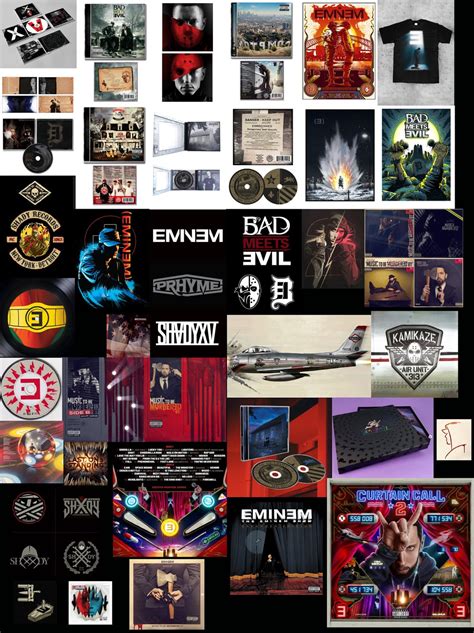 Mike Saputo has been Em's go-to artist for the past decade. He designed the modern Eminem logo ...