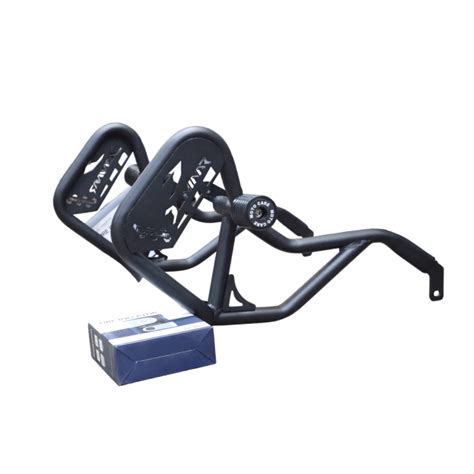 BAJAJ Dominar 400 - Motocare Dual Slider Crash Guard Type 2 – LRL Motors