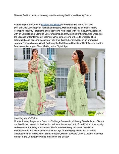 New Fashion Mona Onlyfans