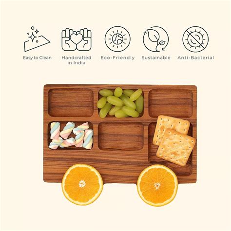 Teakogram London Bus Platter