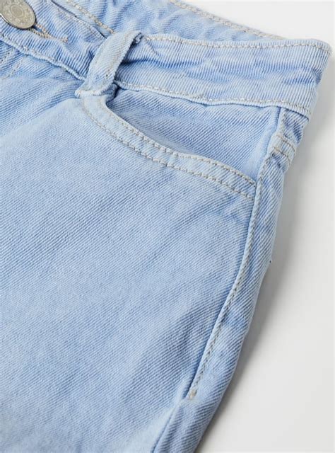 Buy Girls Washed Wide Leg Jeans Online at just Rs. 899.0 ...