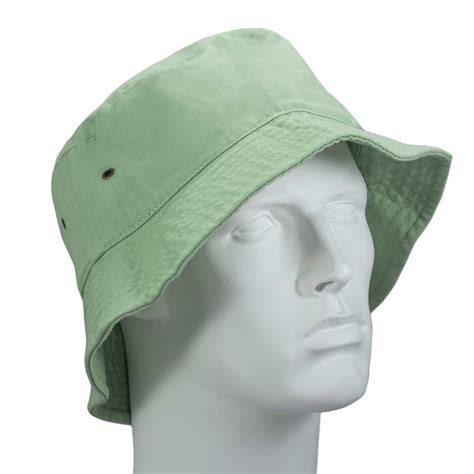 Wholesale Lime Green Bucket Hats - Mixed Sizes, 12-Piece Dozen Sale