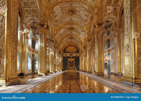 Grand Kremlin Palace stock image. Image of dome, deluxe - 29681647