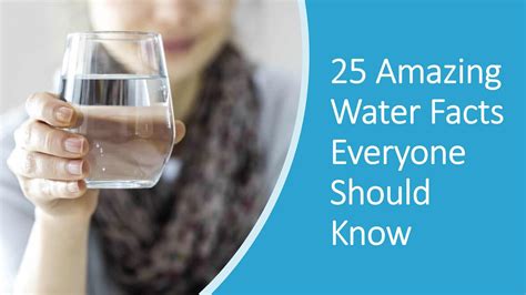 25 Interesting Water Facts I'll Bet You Didn't Know!