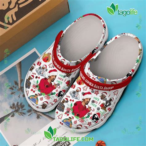 Here Comes Santa Snoop Dogg Crocs Clogs - Tagolife
