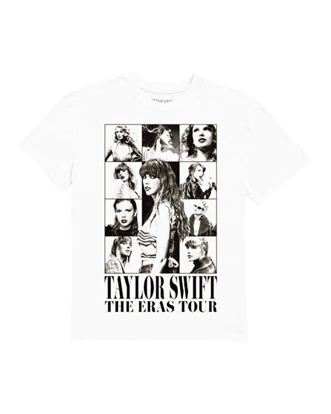 Taylor Swift The Eras Tour White T-Shirt, Australia | Taylor Swift ...