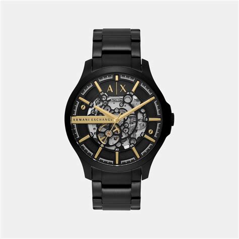 Armani Exchange Men Black Stainless Steel Watch AX2463 – Just In Time