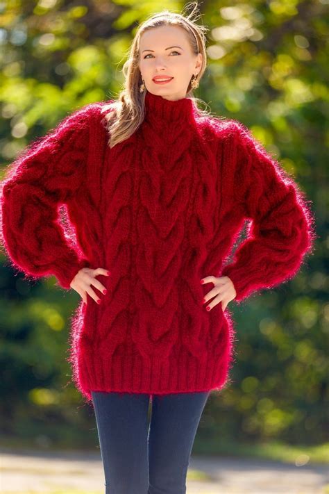 Pin di Pilli Paulinio su Red thick Sweater | Maglioni, Maglioni a ...