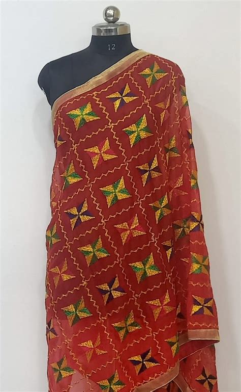 Phulkari Dupatta - Leheriya.com