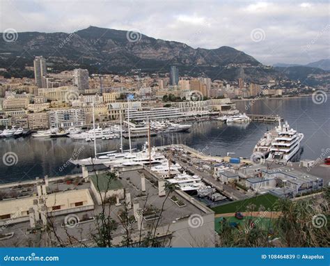 Hercules Port of Monte Carlo Capital in Monaco. Editorial Stock Image - Image of marina, deck ...