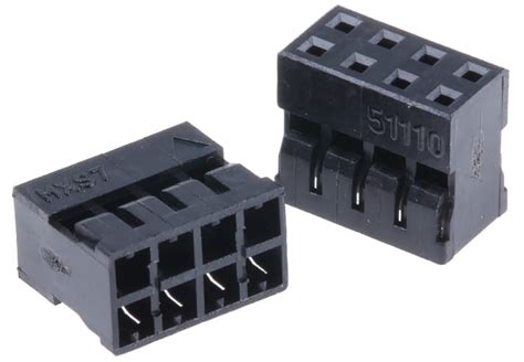 51110-0850 Molex | Molex, Milli-Grid Female Connector Housing, 2mm ...