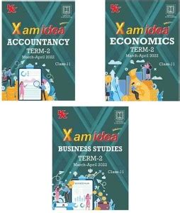 Xam Idea Class 11 (Accountancy, Business Studies And Economics) Term-2 ...