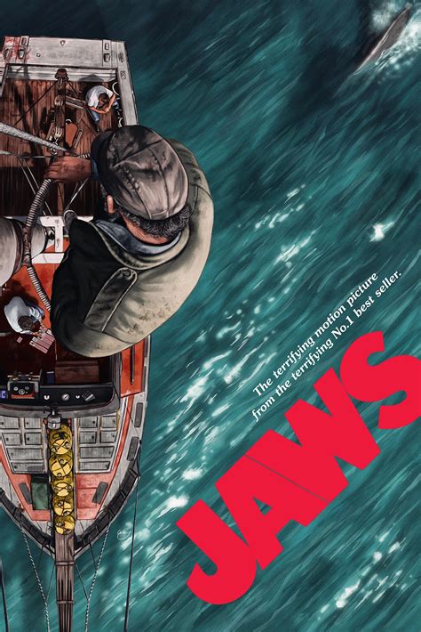 Pin by Mike J.P on My Favourite Films/TV Shows | Jaws movie poster ...
