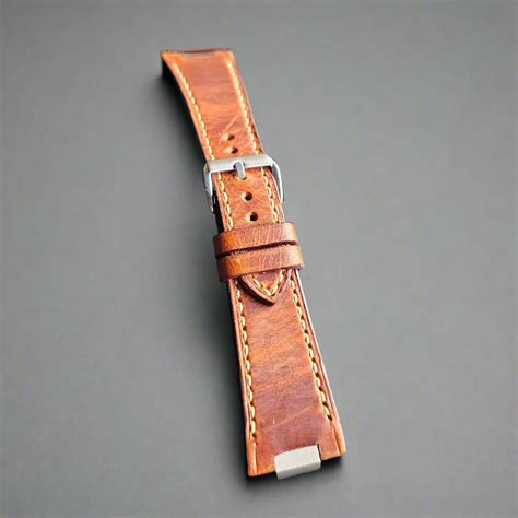Handmade Tissot PRX leather watch strap - Black / 40mm - lug size 12mm ...