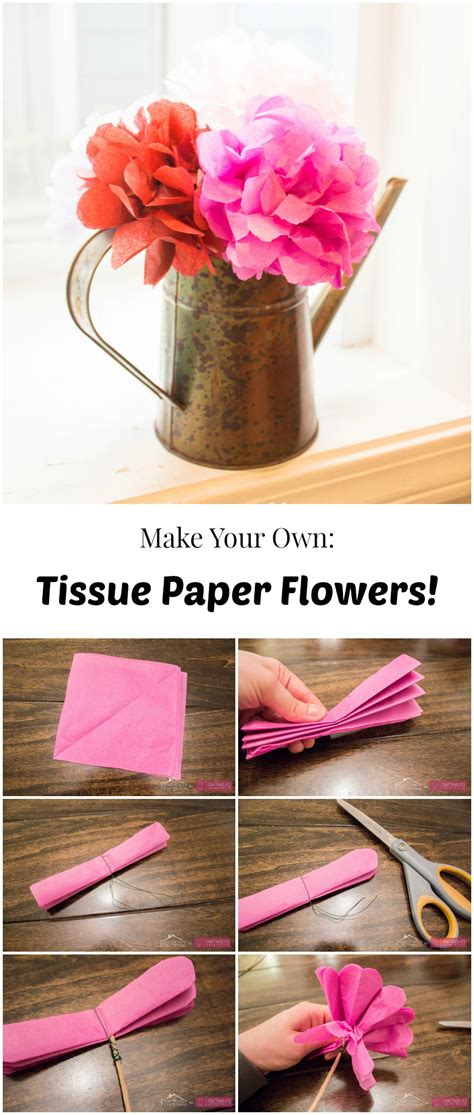 Image result for Tissue Paper Flowers Tutorial