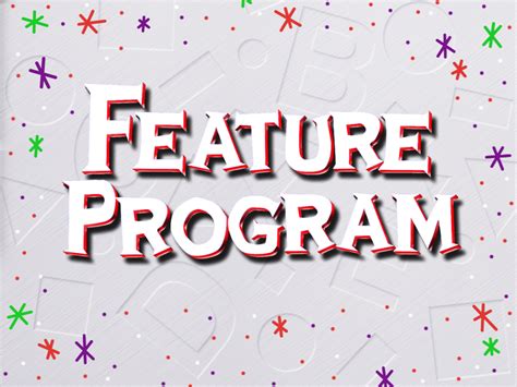 Image result for Feature Program Intro