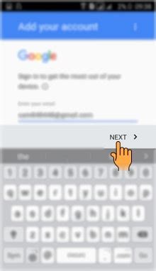 How to Sign in Google account in Samsung Galaxy J2(SM-J200G)? | Samsung ...