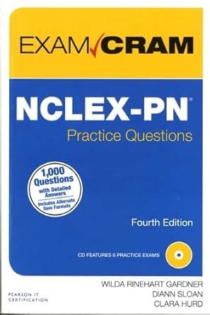 Buy NCLEX-PN Practice Questions Exam Cram Book Online at Low Prices in ...