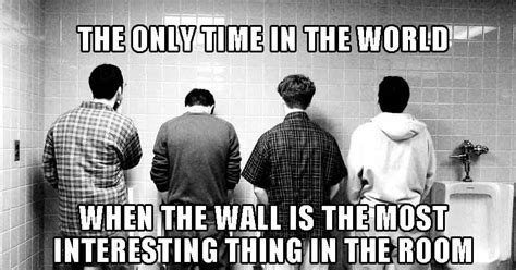 Awkward Things That Happen In Mens Restrooms