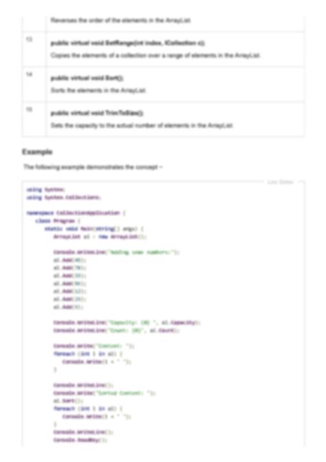 Image result for C# Class Array