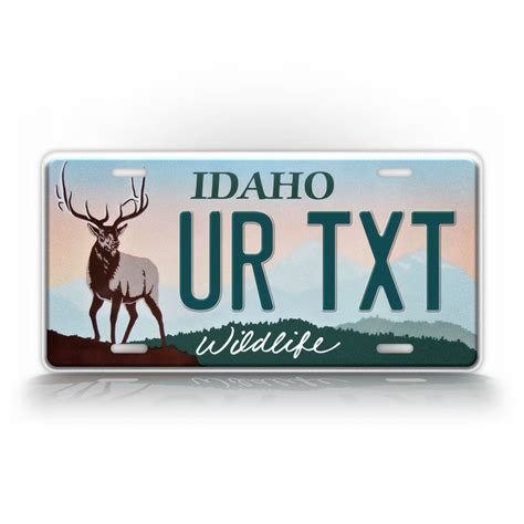 Customized Idaho Deer Wildlife License Plate - SignsAndTagsOnline