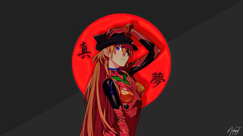 Asuka Langley Soryu Minimal 4k Wallpaper,HD Anime Wallpapers,4k ...