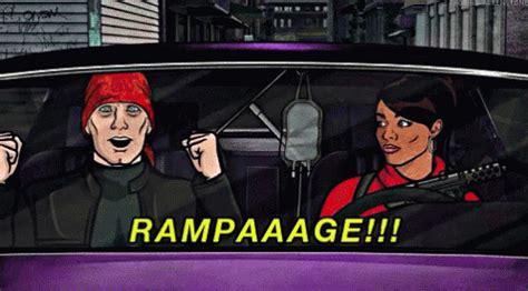Archer Lana Anthony Kane GIF - Archer Lana Anthony Kane Rampage ...