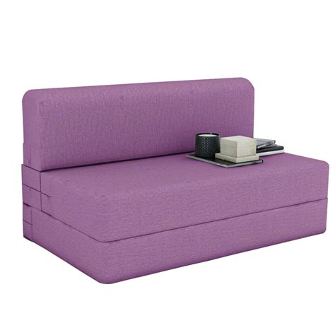 RECTART 2 Seater Low Floor Sofa Cum Bed - Fabric Fabric (2 Seater ...