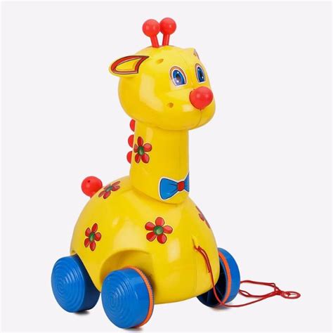 Shooting Star- Molly Giraffe Free-Wheel Toy – Juplay World