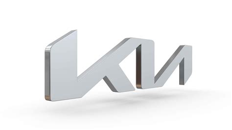 Kia New Logo - 3D Model by 3d_logoman