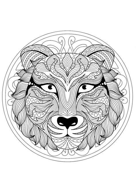 Animal Mandala Coloring Pages - Best Coloring Pages For Kids