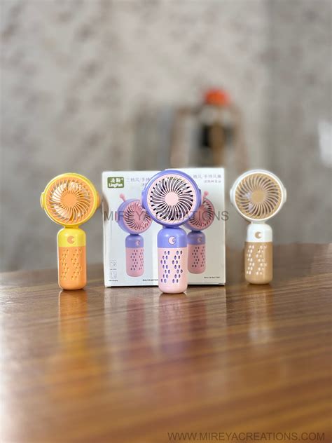 Mini Rechargeable USB Hand Fans for Travel, Work & Everyday Comfort ...