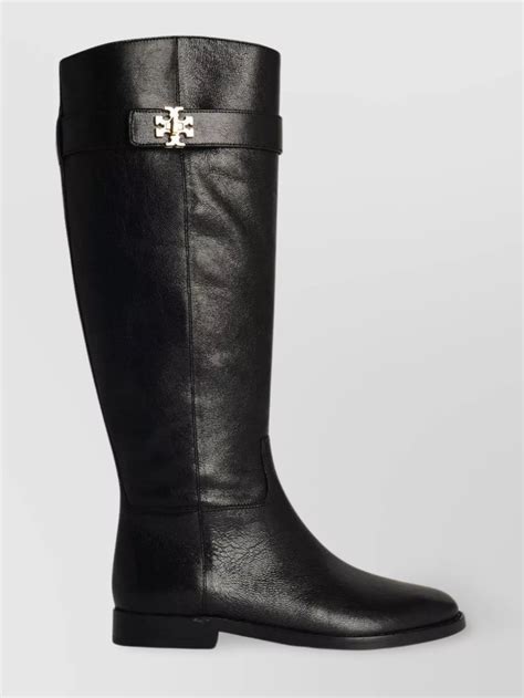Tory Burch 'black leather knee high boots' | The Fashion Square