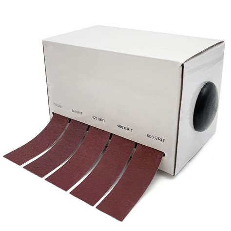 Emery Rolls 5 Grit Sandpaper Set Contains 150 240 320 400 600 Grit ...