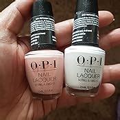 O.P.I Nail Lacquer | Alpine Snow | 15 ml | Long-Lasting, Glossy Nail ...