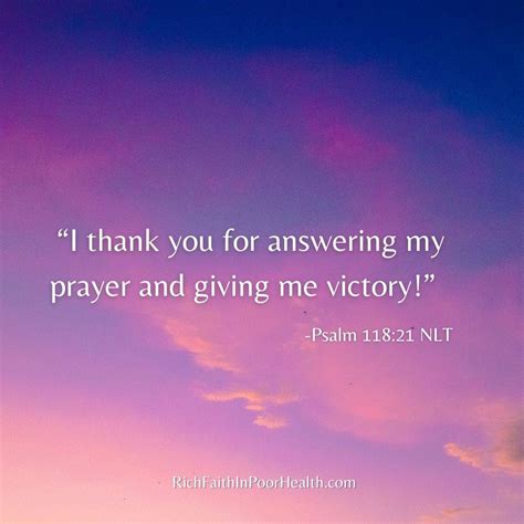 30 Meaningful Scriptures for Answered Prayer - Rich Faith in Poor Health