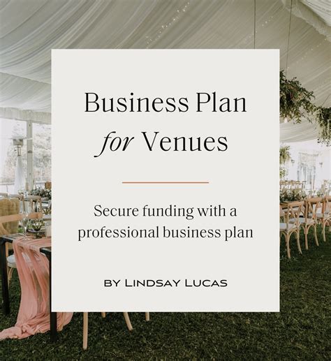Event Venue Business Plan Template 的图像结果
