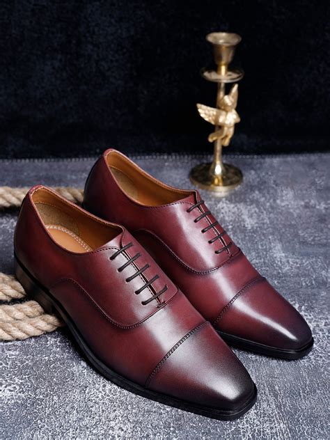 Buy Handmade Premium Italian Leather Oxfords - Louis Stitch