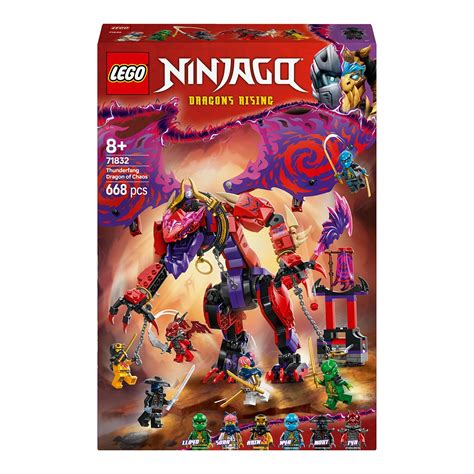 Juego de construcción Dragón del Caos: Colmillo Tronador LEGO Ninjago ...
