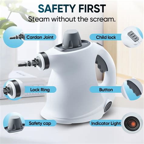 Snapklik.com : Sakerplus Handheld Steam Cleaner Pressurized Portable ...