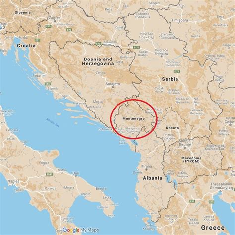 Montenegro Map - How To Find Your Way Around