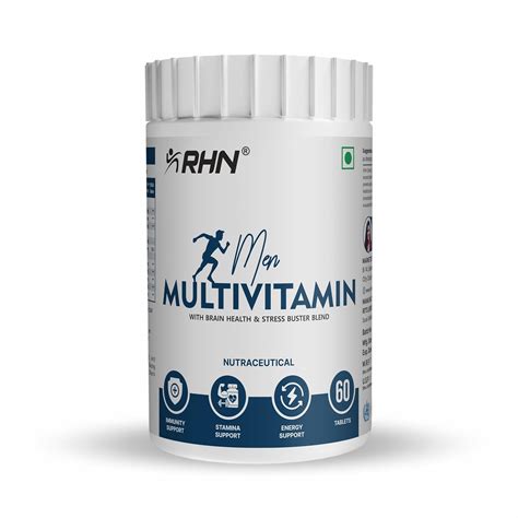 RHN Men’s Multivitamin | Daily Nutrient Support | Boosts Immunity ...