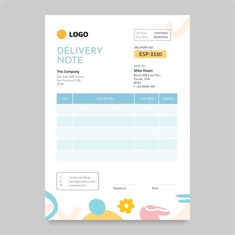 Packing slip template pdf Vectors - Download Free High-Quality Vectors ...