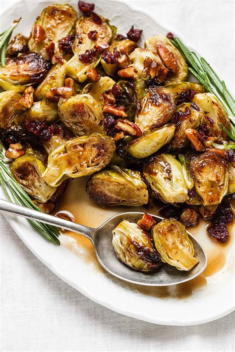 Roasted Brussels Sprouts Recipe with Honey Balsamic Glaze — Eatwell101