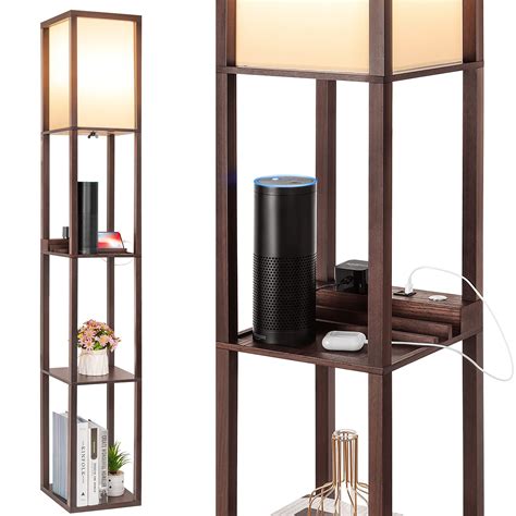 Floor Lamp Shelves Usb at Nicholas Dahlke blog