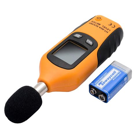 Digital Sound Level Meter, MASO 40~130 dB Handheld Decibel Noise ...