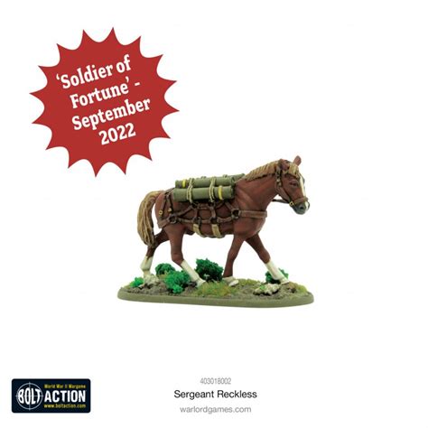 Sgt Reckless Trots In As Warlord’s September Exclusive Mini ...