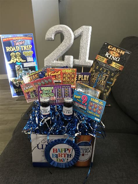 21st Birthday Gift Basket