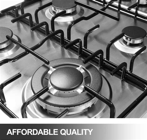 Forimo 24″x20″ Built in Gas Cooktop 4 Burners Stainless India | Ubuy
